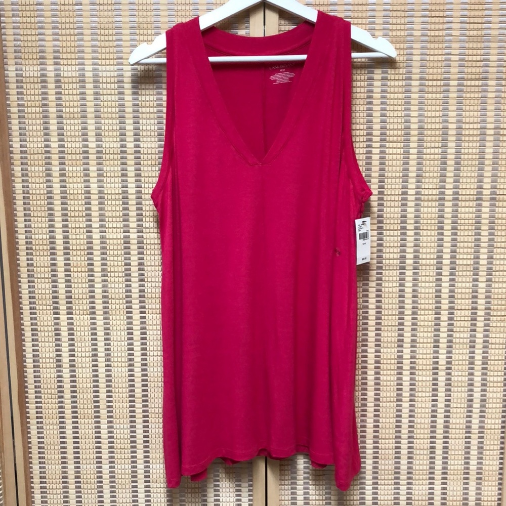 NWT Hot Pink Lane Bryant tank
